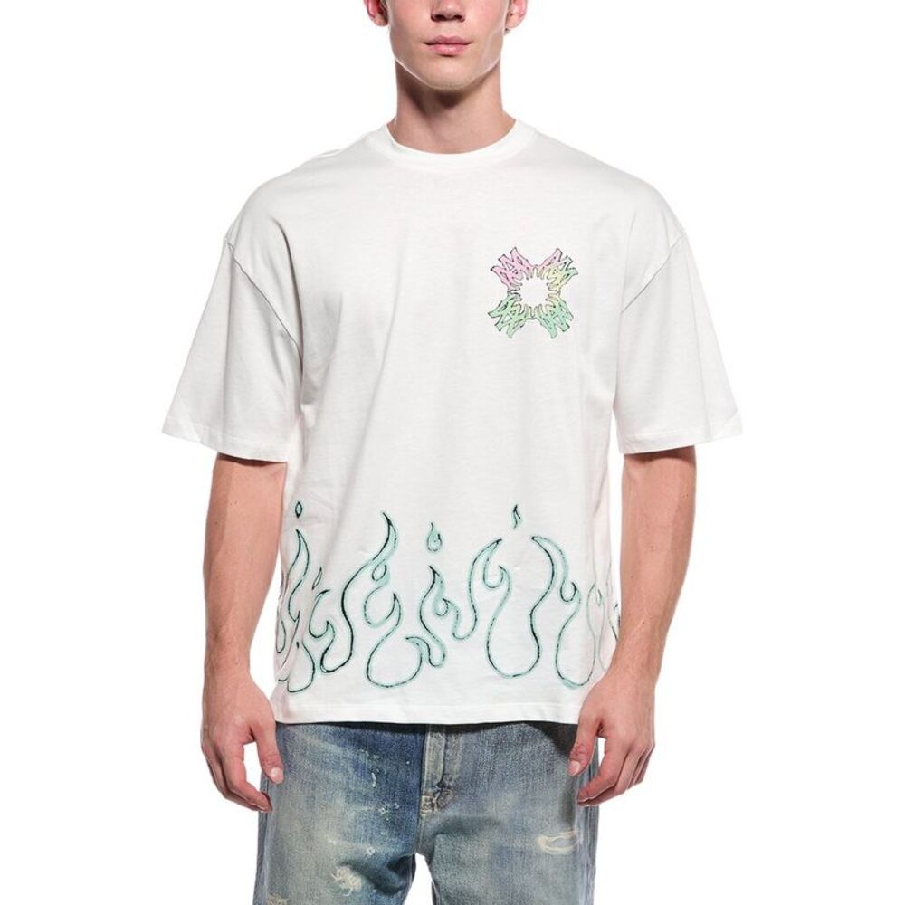 Amiri Mens  T-Shirt, White
